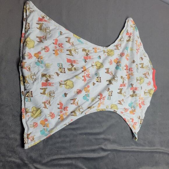 Sleeping Baby INC Baby Sleep Sack Woodland Animals Print Small 4M-8M 100% Cotton - Picture 6 of 8